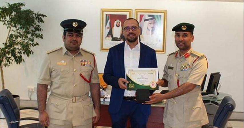 Dubai Police honour man who chased down bag thief