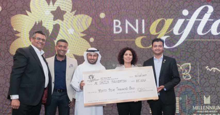 BNI UAE partners with Millennium Hotels & Resorts MEA to raise funds for Al Jalila Foundation’s basma Campaign