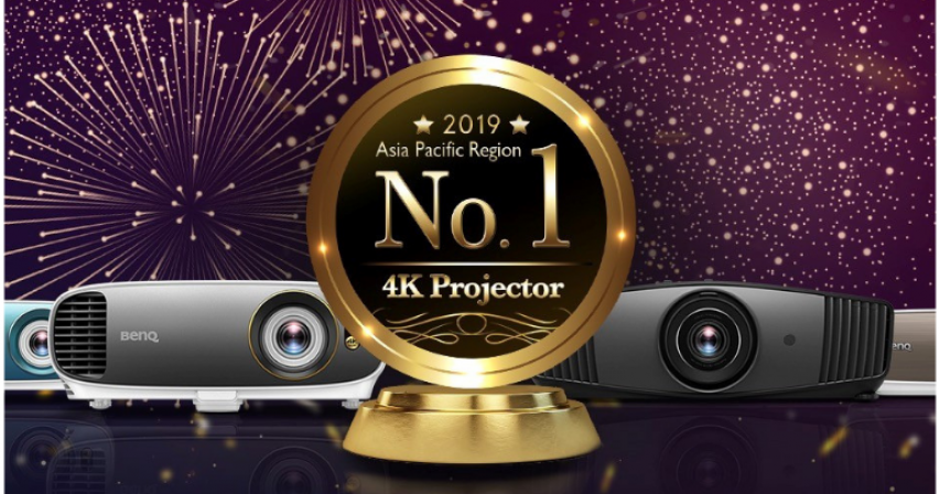 BenQ 4K Projectors Garner No.1 in Market Share for 5 Consecutive Quarters 