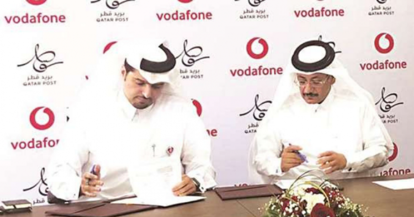 Vodafone Qatar, Qatar Post,strategic partnership,Qatar