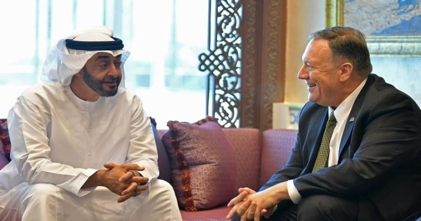 US Secretary of State Pompeo meets Sheikh Mohamed