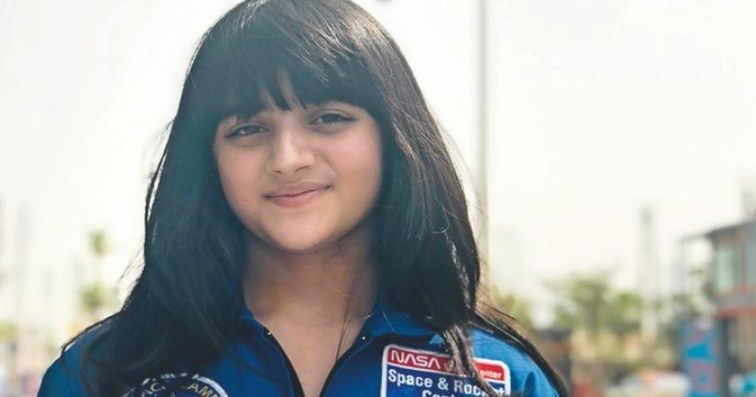 Young Emirati girl aspires to become an astronaut