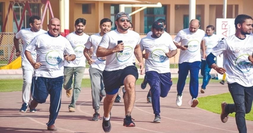 Galadari staff acknowledge Dubai Fitness Demand with incredible energy