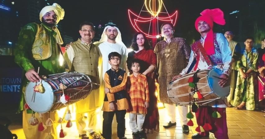 Dhols, music out on Abu Dhabi's roads to check Diwali