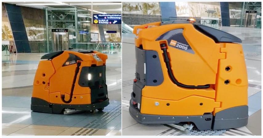 RTA Dubai is Using Robots to Clean the Metro Stations