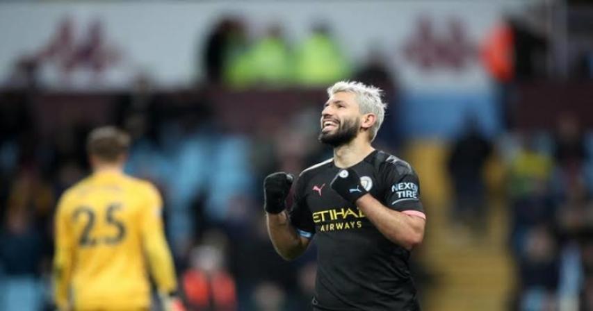 City thrash Villa with Aguero's record-breaking hat trick