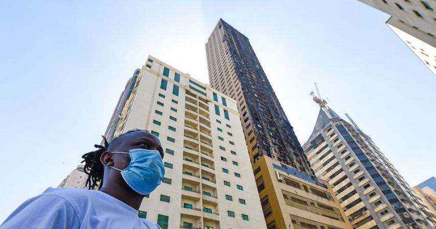 Residents of fire-hit Abbco tower in Sharjah hope to salvage belongings