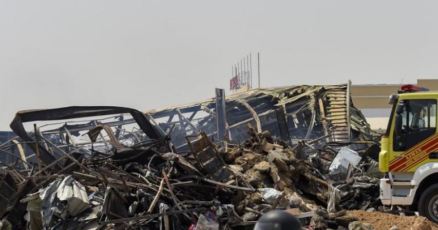 125 shops destroyed in Ajman Public Market fire