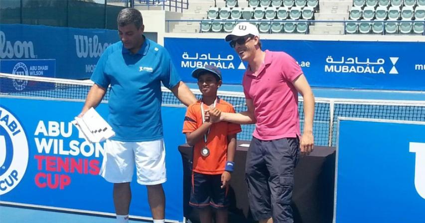 Meet the Dubai boy crowned the new national U-14 tennis champion
