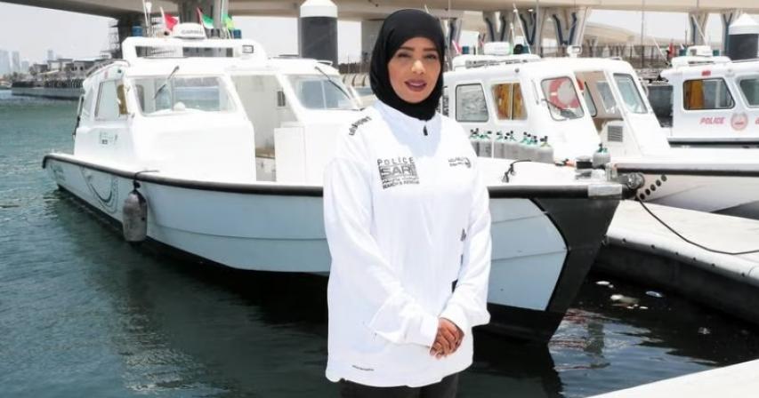 Dubai Policewoman Set to become First Female Rescue Diver Dubai Policewoman Set to become First Female Rescue Diver