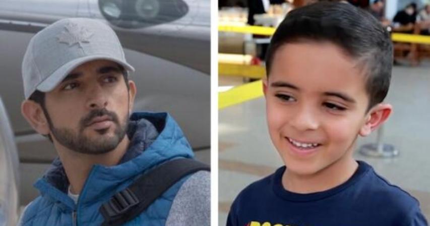Sheikh Hamdan invites little boy from adorable viral video to Dubai to see Burj Khalifa
