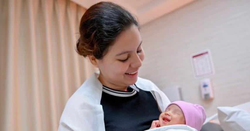 Fetal surgery in the UAE repairs Spina Bifida resulting in a healthy baby girl's birth