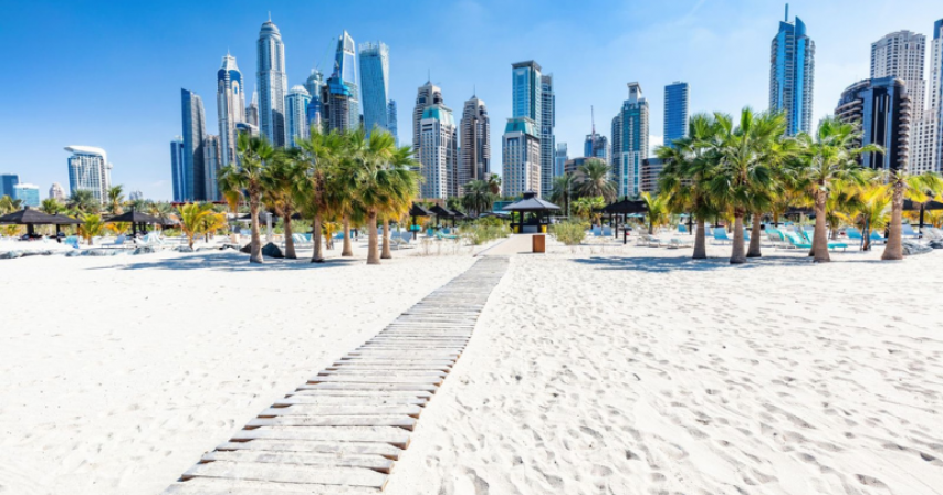 Dubai's Stunning Beaches: Dubai Tourist Places