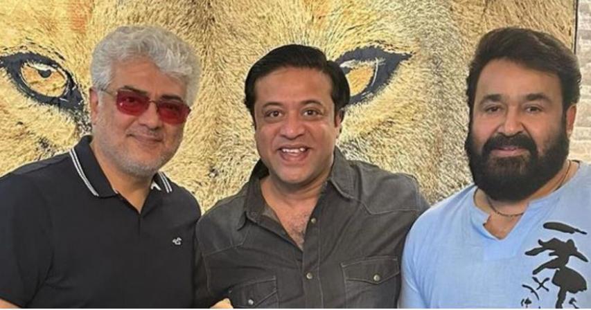Tamil star Ajith Kumar and Malayalam superstar Mohanlal reunite in Dubai