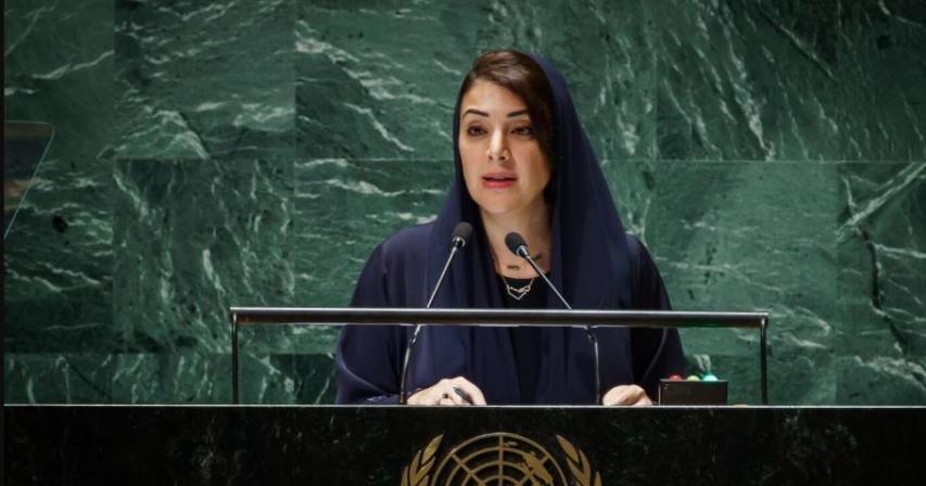 UAE Minister of State for International Co-operation Reem Al Hashimy has emphasized the importance of using political solutions instead of force to address global challenges