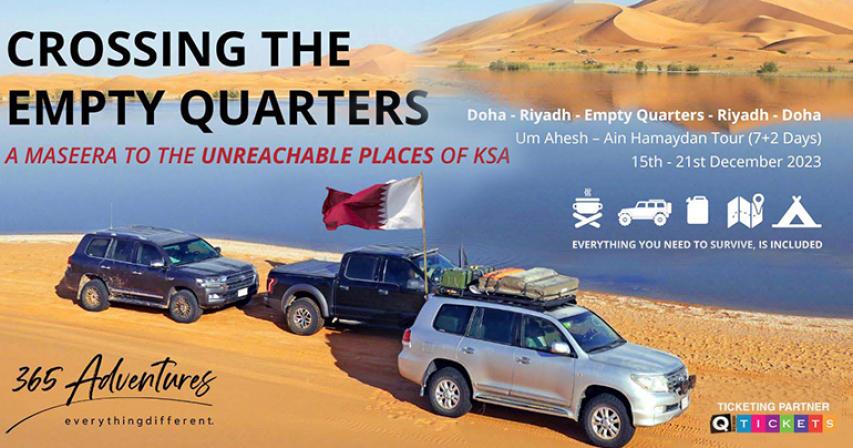 Empty Quarters Saudi Arabia Adventure