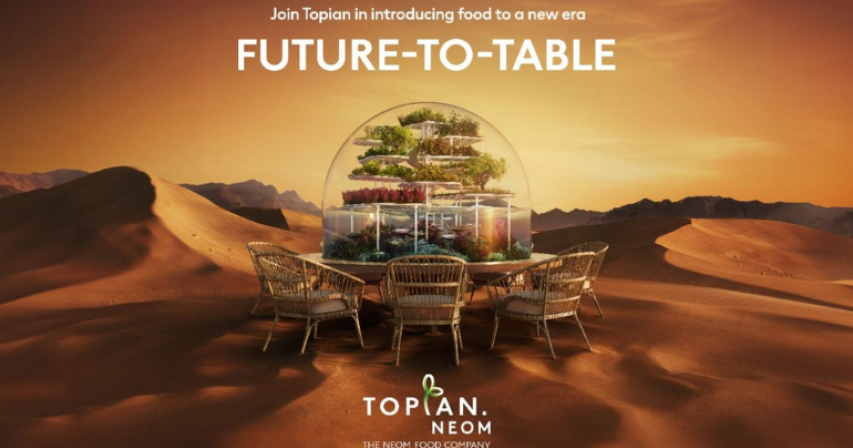 NEOM Launches Topian, a Revolutionary Food Company