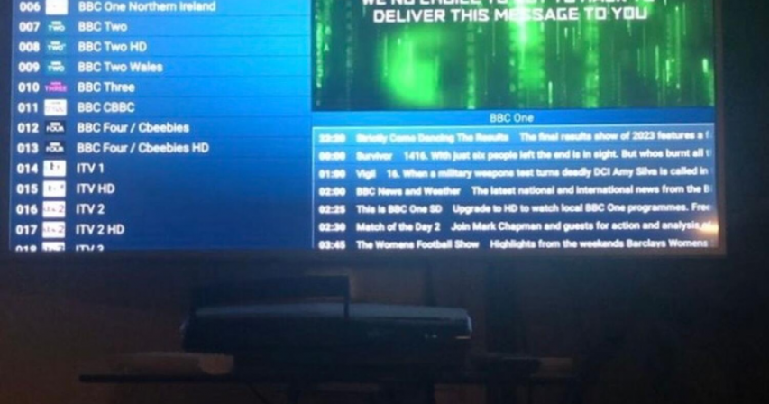 UAE TV Cyberattack: Viewers Stunned by Graphic Content