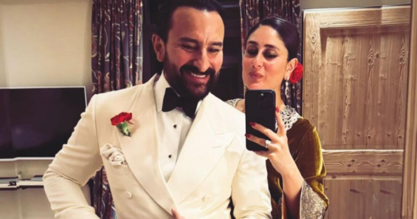 Kareena Kapoor Saif Ali Khan New Year Celebration