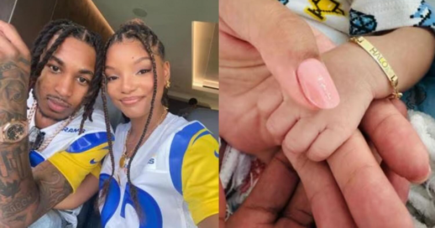 Halle Bailey baby announcement