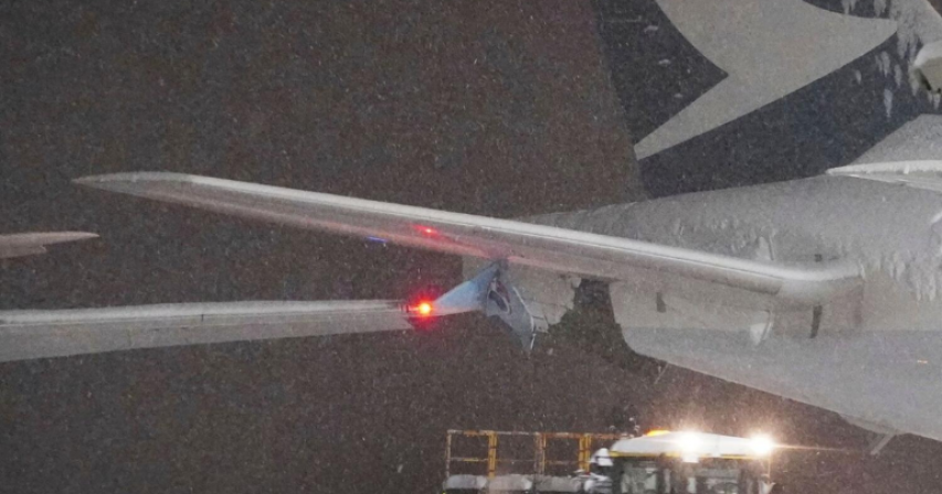 Korean Air Cathay Pacific plane collision