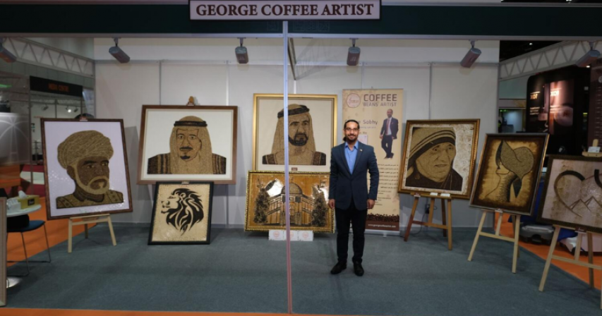 Coffee Bean Mastery: Portrait of Sheikh Mohammed