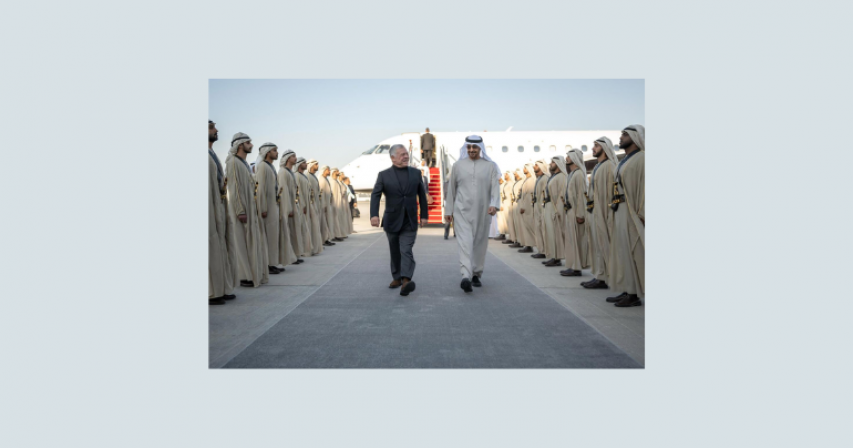 UAE President Sheikh Mohamed's Friendly Visit to Jordan