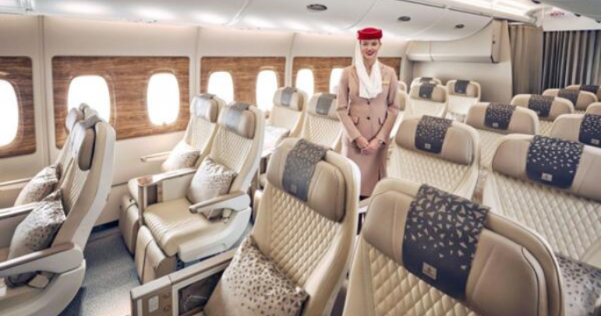 Emirates A380 Premium Economy Osaka