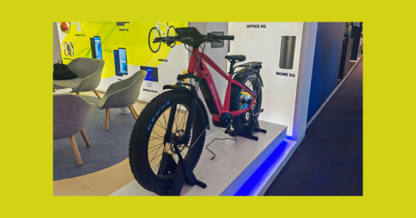 World's First 5G eBike