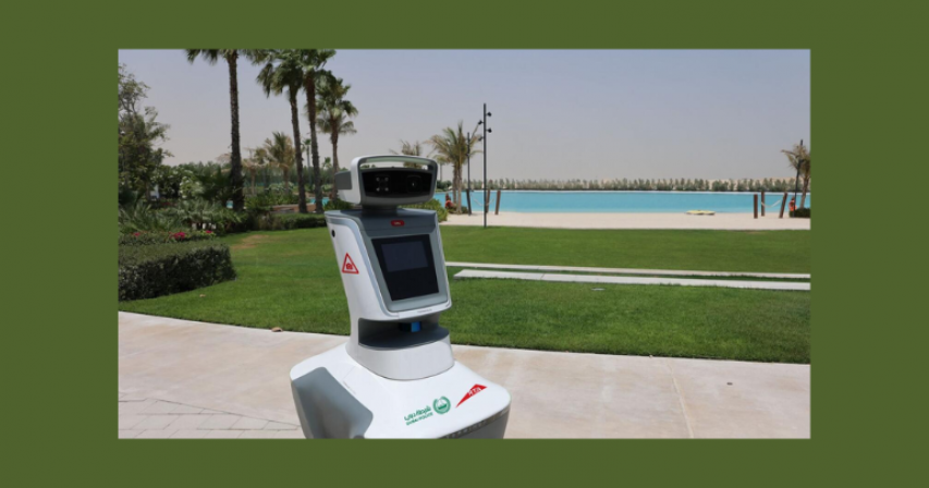 Dubai robot cycling and e-scooter violations