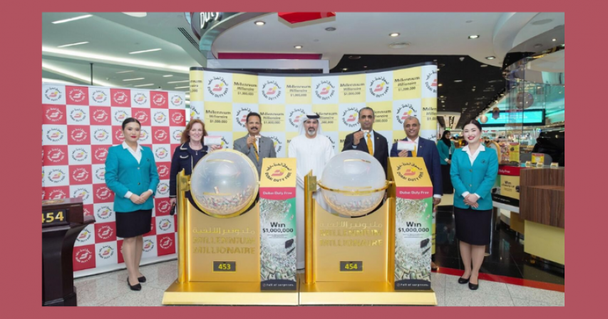 Dubai Duty Free Millionaire and Luxury Prize Winners