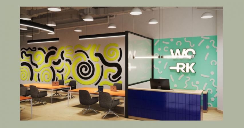 Burjuman Metro station coworking space