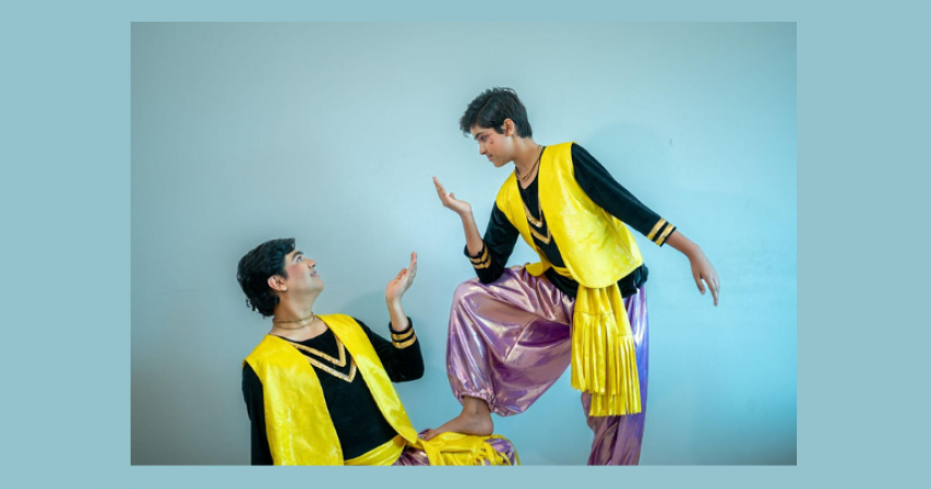 Father-son dance duo