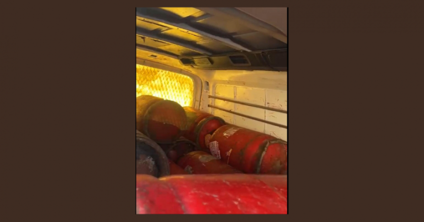 Dubai Police Seize Passenger Bus Loaded with Gas Cylinders