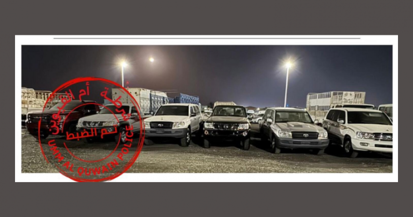 Police crack down on reckless racing, seize vehicles in Umm Al Quwain