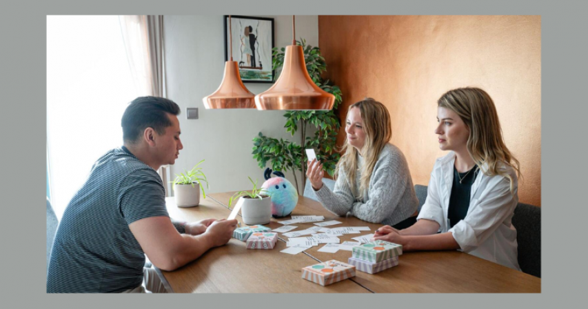 Discover Bokakenia, a unique card game designed to foster meaningful conversations and strengthen relationships among players.