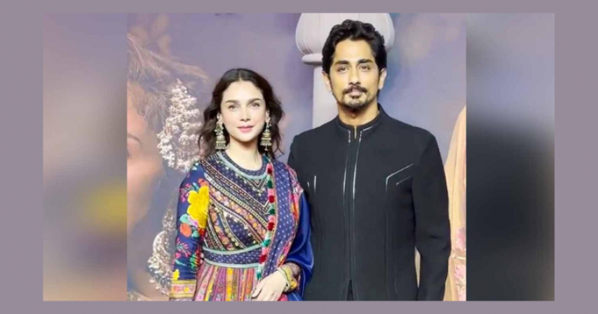 Aditi Rao Hydari and Siddharth dazzle at Heeramandi premiere