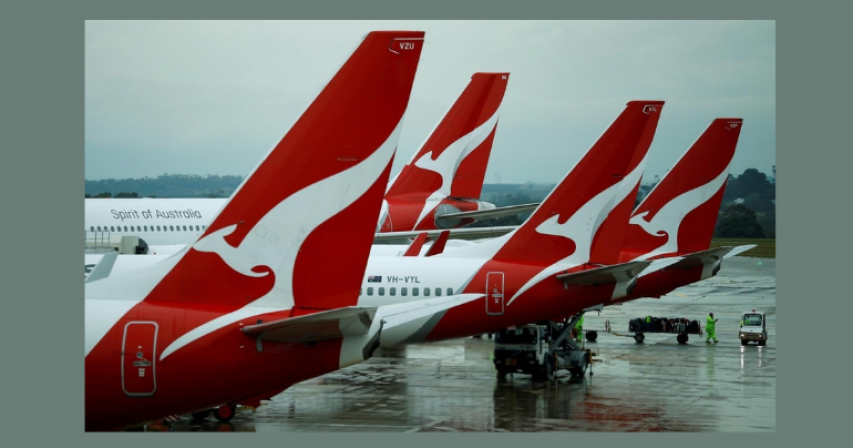 Qantas fine