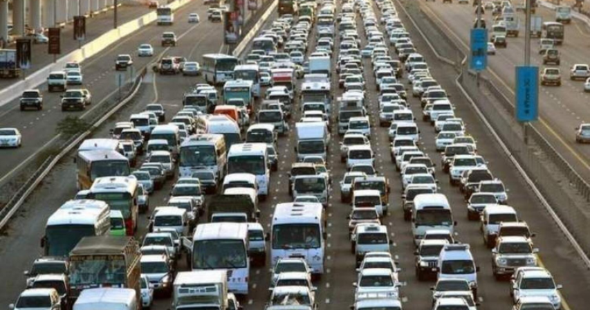   Dubai traffic 