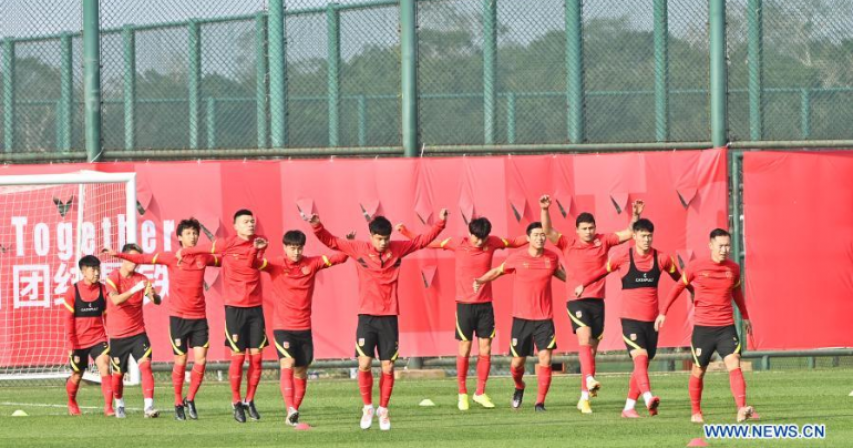 China's national men's football team to end training in Dubai, return to china via charter flight - xinhua