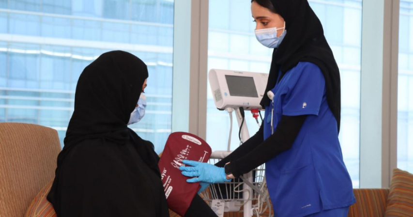 Young Emirati nurse
