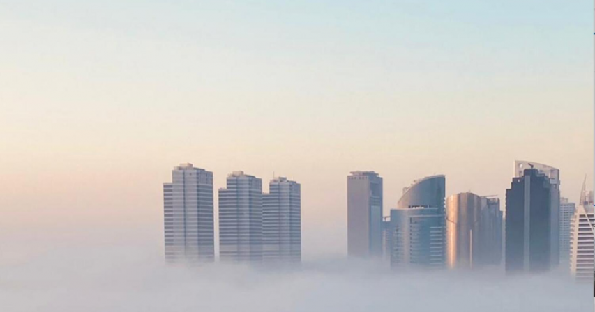 UAE foggy conditions