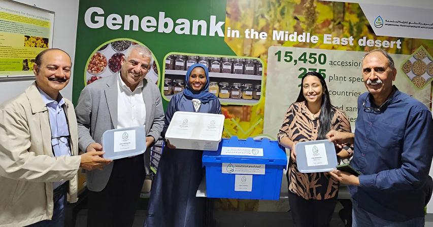Seeds from the UAE find a home in the Arctic to preserve agricultural future