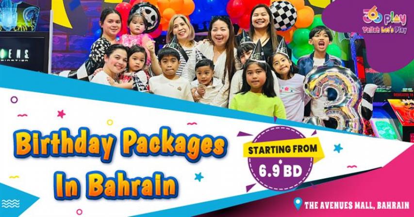Birthday Party Package in Bahrain Starting at BD 6 . 9 Per Kid 