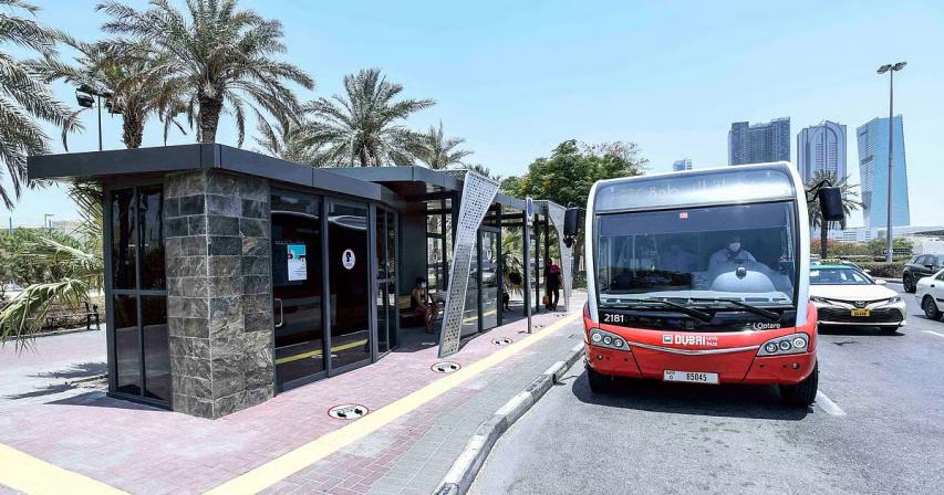 Dubai: 893 air-conditioned bus shelters fully operational for summer, RTA says