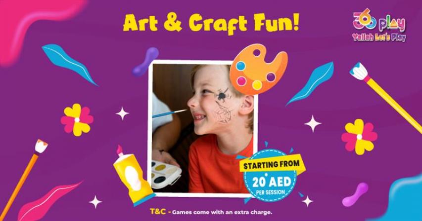 Discover Creative Joy with 360 Play Arts and Crafts Offer in UAE 