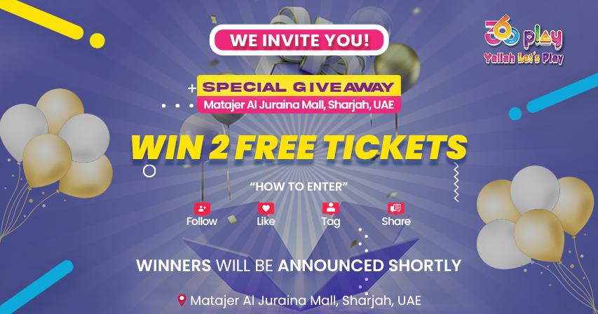 360 Play UAE Giveaway: A Family Day Out at Matajer Al Juraina Mall 