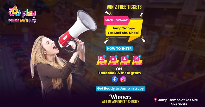 360 Play Jump Trampo Giveaway in The UAE - Jump into Fun and Win