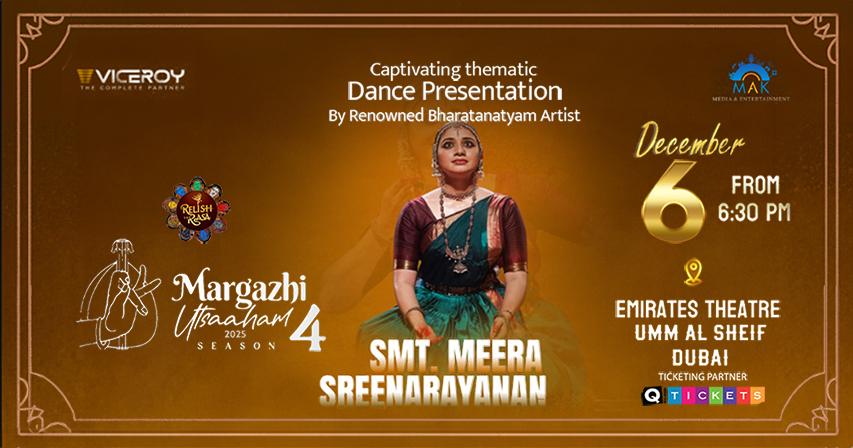 Dubai to Shine with the Grace of Margazhi Utsaaham Season 4