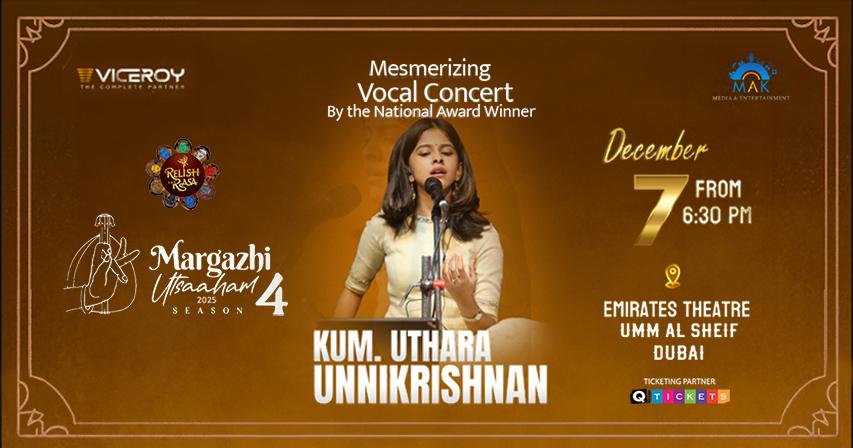 Margazhi Utsaaham Season 4: Dubai’s Iconic Festival of Indian Classical Arts